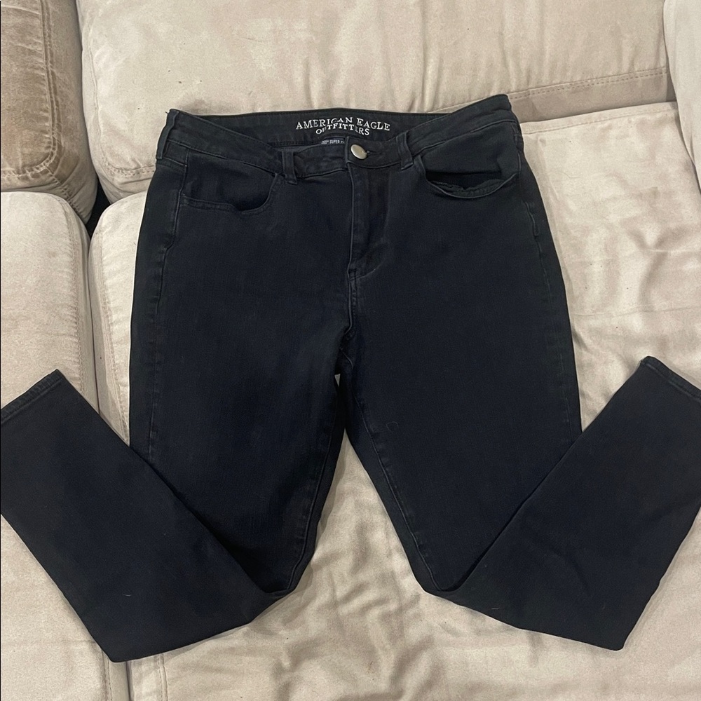 American Eagle Outfitters Women's Black Jeans